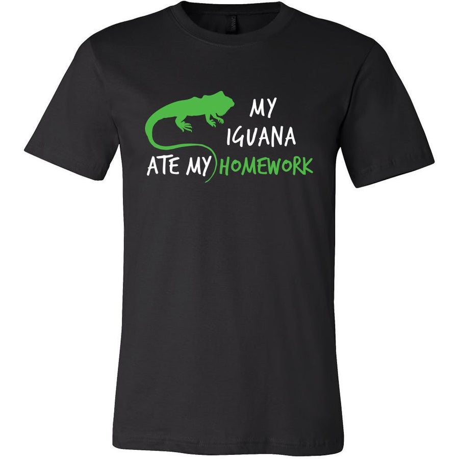 Iguanas Shirt - My Iguana ate my Homework - Animal Lover Gift-T-shirt-Teelime | shirts-hoodies-mugs