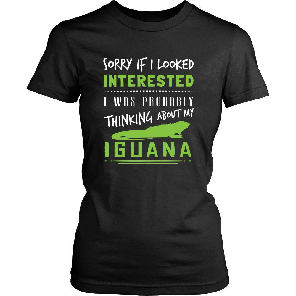 Iguanas Shirt - Thinking About Iguana - Animal Lover Gift-T-shirt-Teelime | shirts-hoodies-mugs