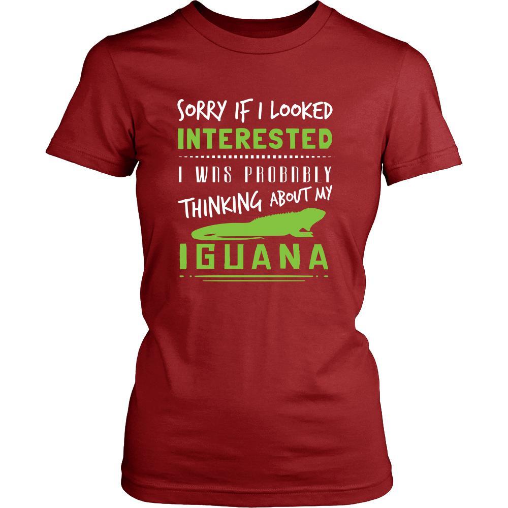 Iguanas Shirt - Thinking About Iguana - Animal Lover Gift-T-shirt-Teelime | shirts-hoodies-mugs