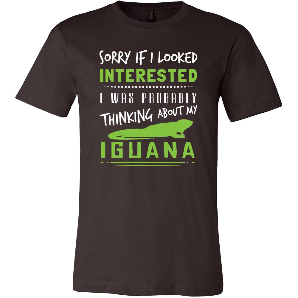 Iguanas Shirt - Thinking About Iguana - Animal Lover Gift-T-shirt-Teelime | shirts-hoodies-mugs