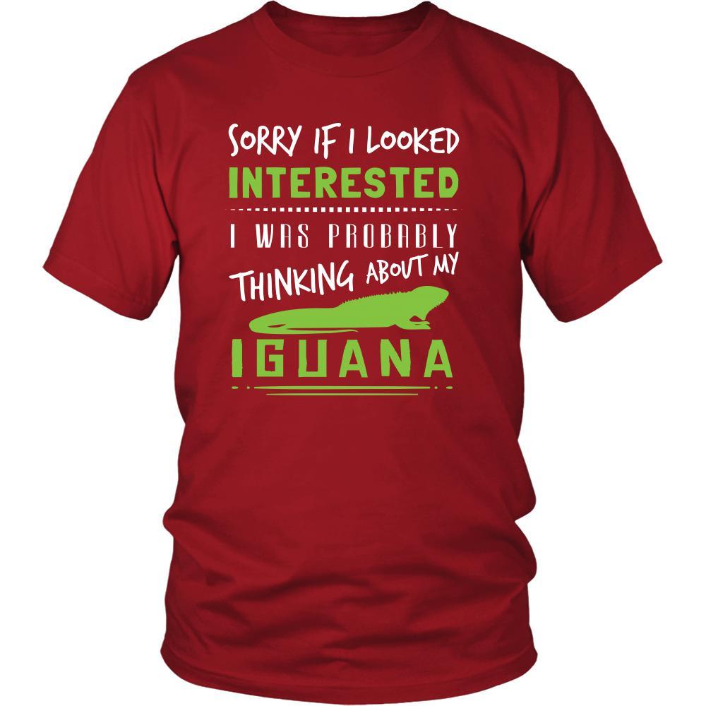 Iguanas Shirt - Thinking About Iguana - Animal Lover Gift-T-shirt-Teelime | shirts-hoodies-mugs