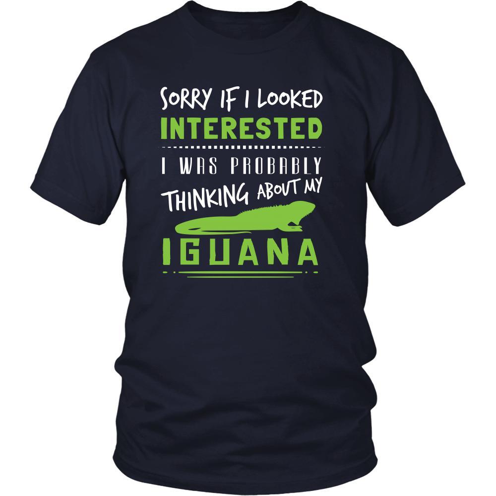 Iguanas Shirt - Thinking About Iguana - Animal Lover Gift-T-shirt-Teelime | shirts-hoodies-mugs