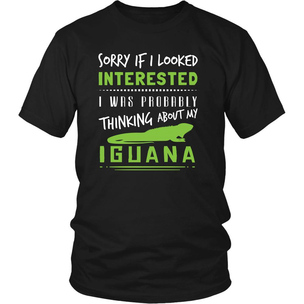 Iguanas Shirt - Thinking About Iguana - Animal Lover Gift-T-shirt-Teelime | shirts-hoodies-mugs