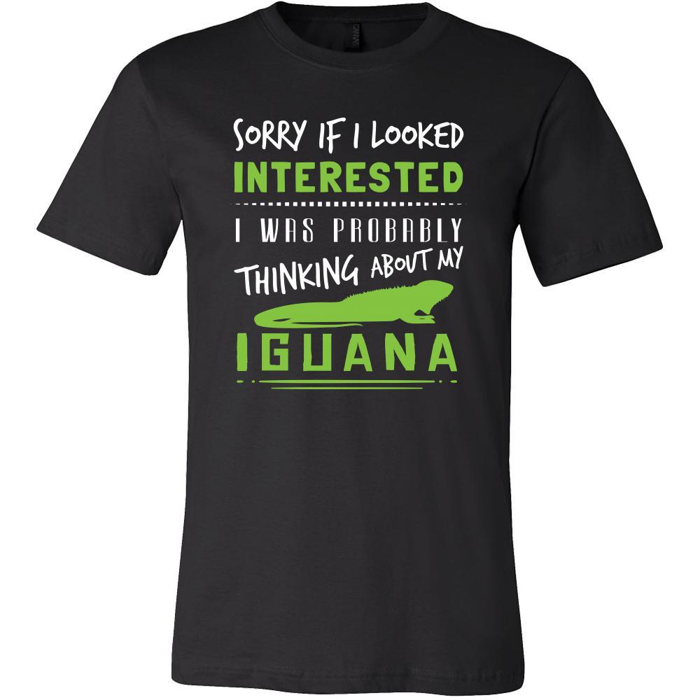Iguanas Shirt - Thinking About Iguana - Animal Lover Gift-T-shirt-Teelime | shirts-hoodies-mugs