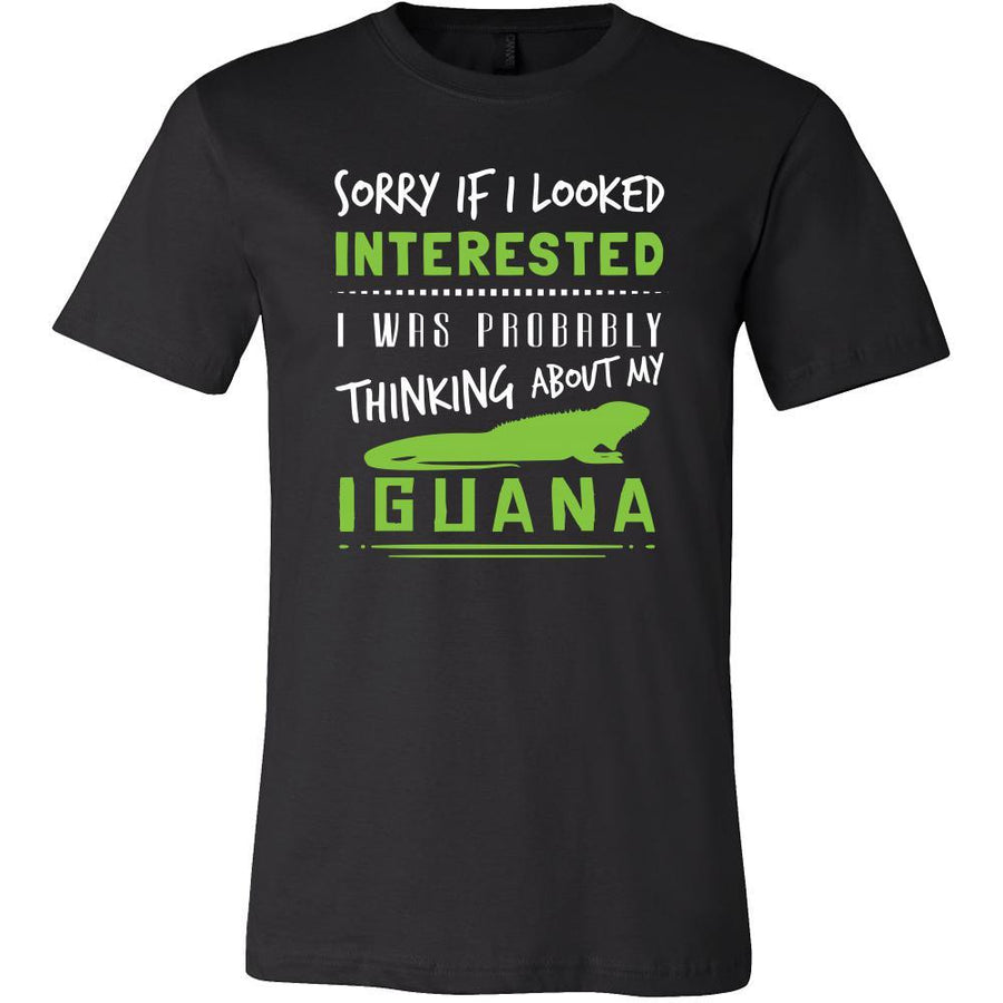 Iguanas Shirt - Thinking About Iguana - Animal Lover Gift-T-shirt-Teelime | shirts-hoodies-mugs