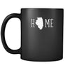Illinois Home Illinois 11oz Black Mug-Drinkware-Teelime | shirts-hoodies-mugs