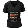 Information Security Analyst Shirt - Everyone relax the information security analyst is here, the day will be save shortly - Profession Gift-T-shirt-Teelime | shirts-hoodies-mugs