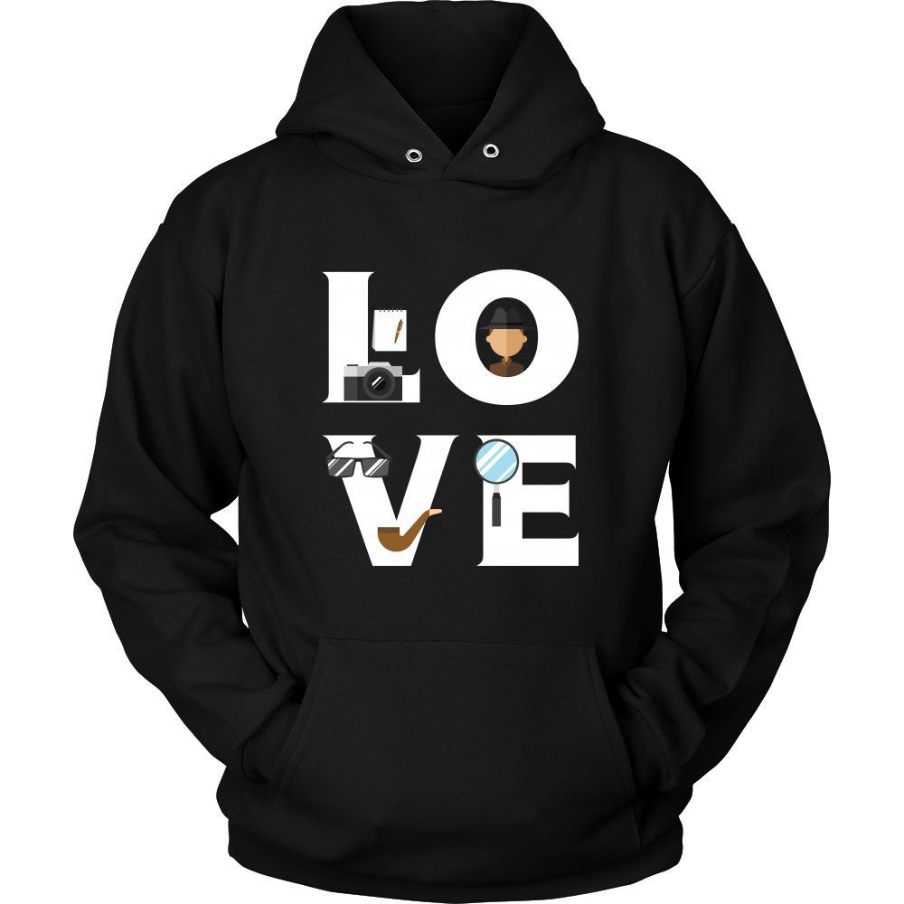 Inspector - LOVE Inspector - Investigate Profession/Job Shirt-T-shirt-Teelime | shirts-hoodies-mugs