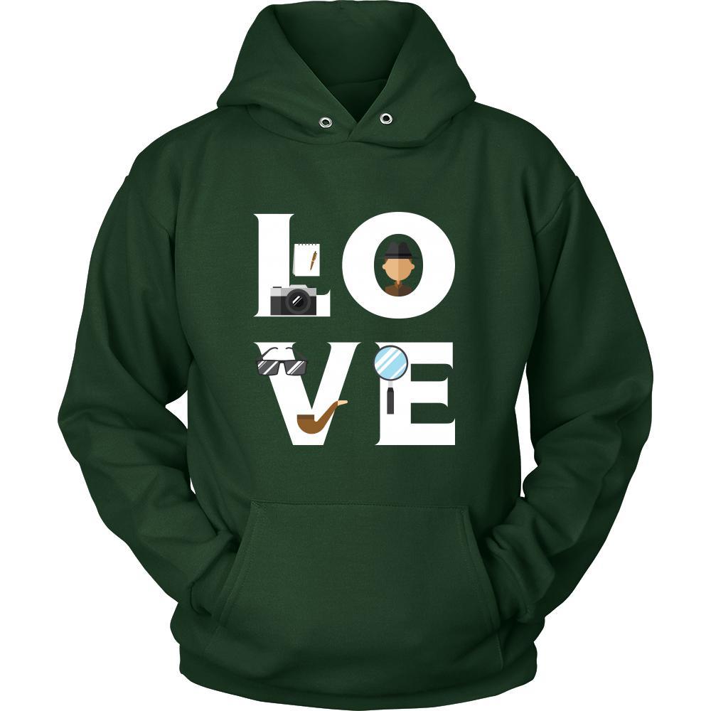 Inspector - LOVE Inspector - Investigate Profession/Job Shirt-T-shirt-Teelime | shirts-hoodies-mugs
