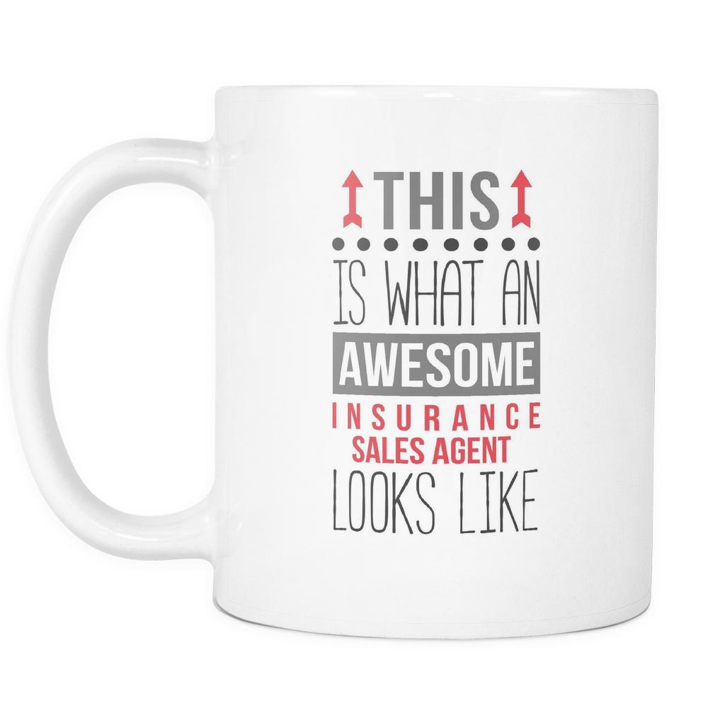 Insurance Sales Agent mug - Awesome Insurance Sales Agent-Drinkware-Teelime | shirts-hoodies-mugs