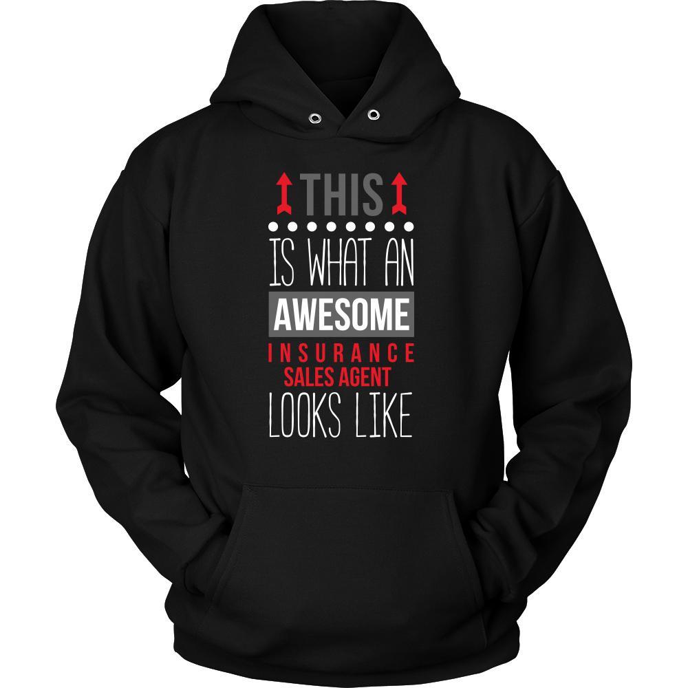 Insurance Sales Agent Shirt - This is what an awesome Insurance Sales Agent looks like - Profession Gift-T-shirt-Teelime | shirts-hoodies-mugs