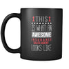 Insurance sales agent This is what an awesome insurance sales agent looks like 11oz Black Mug-Drinkware-Teelime | shirts-hoodies-mugs