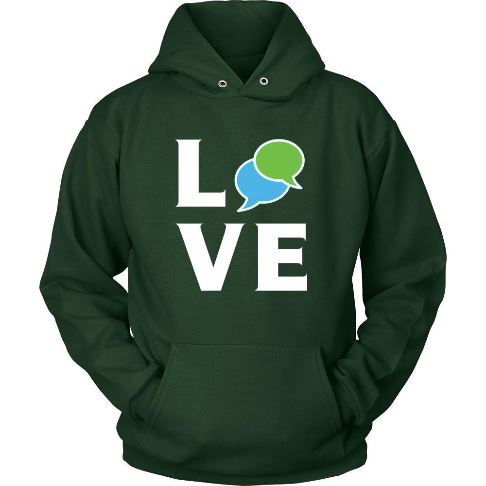 Interpreter - LOVE Interpreter - Translator Profession/Job Shirt-T-shirt-Teelime | shirts-hoodies-mugs
