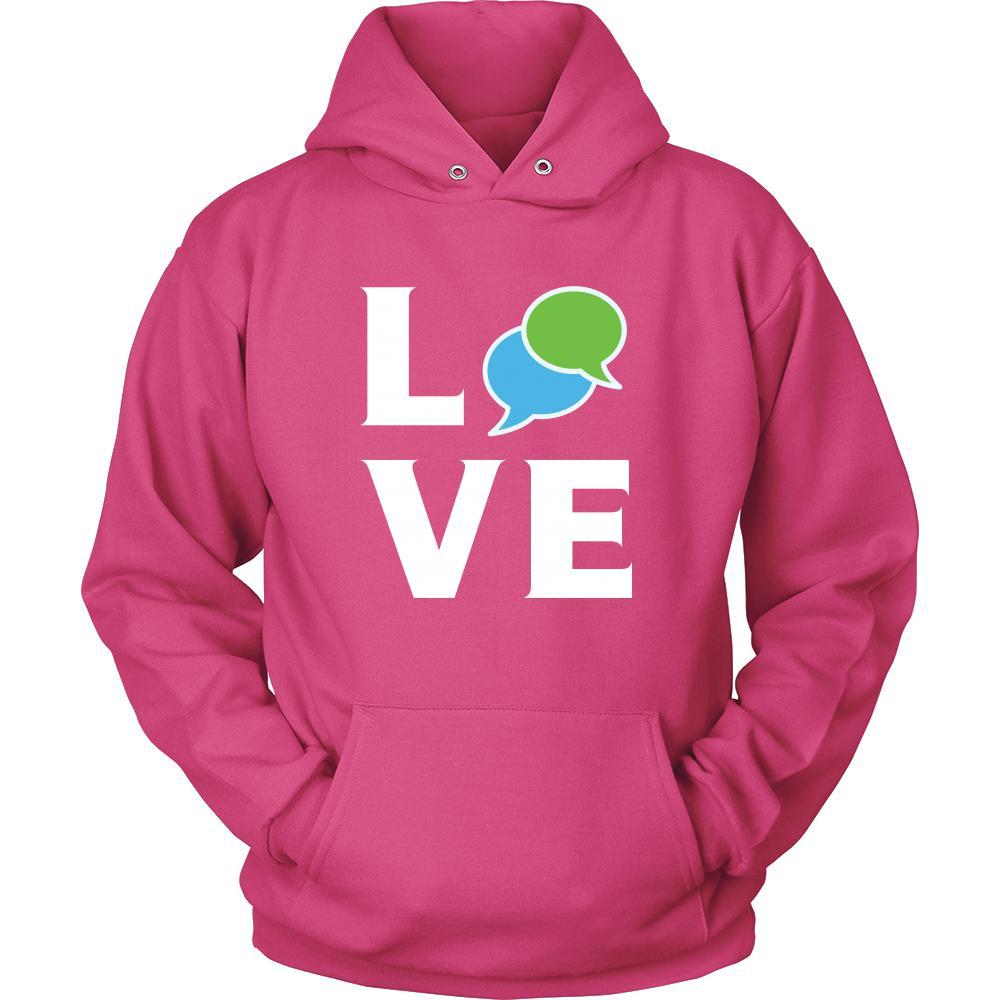 Interpreter - LOVE Interpreter - Translator Profession/Job Shirt-T-shirt-Teelime | shirts-hoodies-mugs