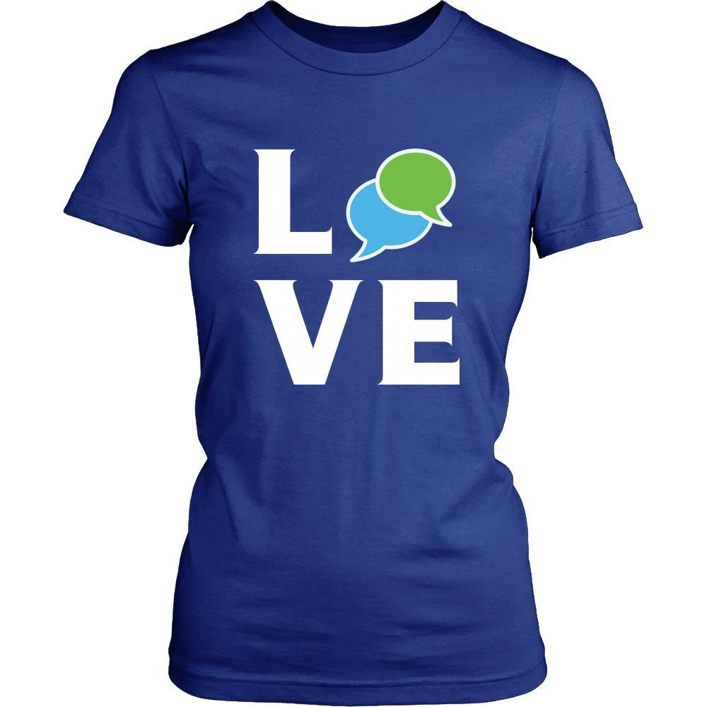 Interpreter - LOVE Interpreter - Translator Profession/Job Shirt-T-shirt-Teelime | shirts-hoodies-mugs