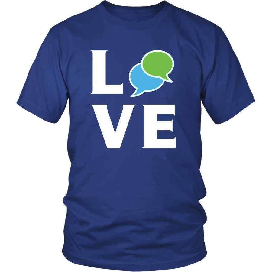 Interpreter - LOVE Interpreter - Translator Profession/Job Shirt-T-shirt-Teelime | shirts-hoodies-mugs