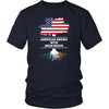 Irish T Shirt - American grown with Irish Roots-T-shirt-Teelime | shirts-hoodies-mugs