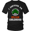 Irish T Shirt - I survived an Irish Childhood-T-shirt-Teelime | shirts-hoodies-mugs