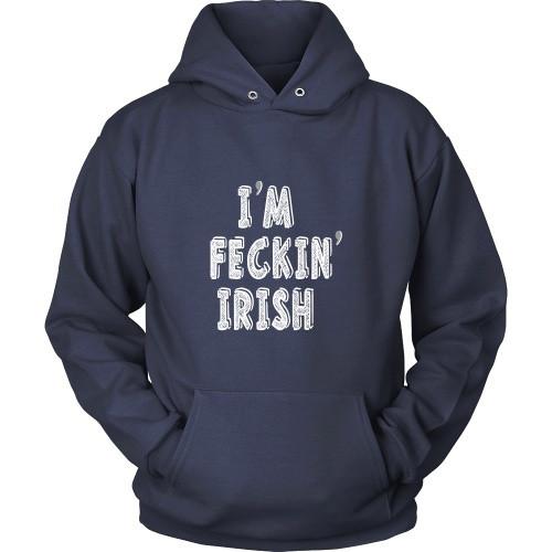 Irish T Shirt - I'm feckin' Irish-T-shirt-Teelime | shirts-hoodies-mugs