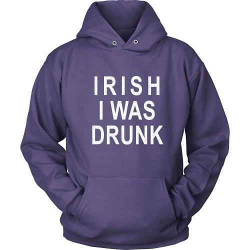Irish T Shirt - Irish I was drunk-T-shirt-Teelime | shirts-hoodies-mugs