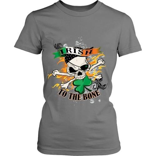 Irish T Shirt - Irish To The Bone-T-shirt-Teelime | shirts-hoodies-mugs