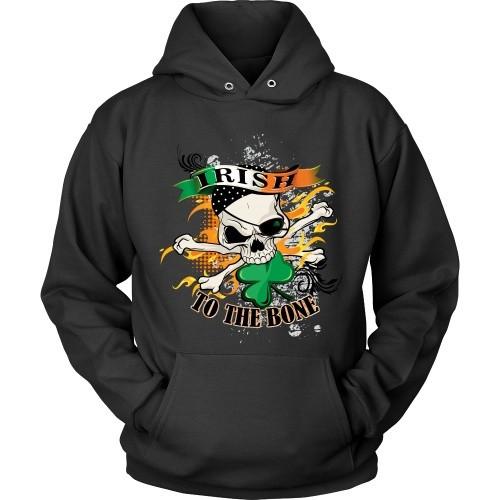 Irish T Shirt - Irish To The Bone-T-shirt-Teelime | shirts-hoodies-mugs