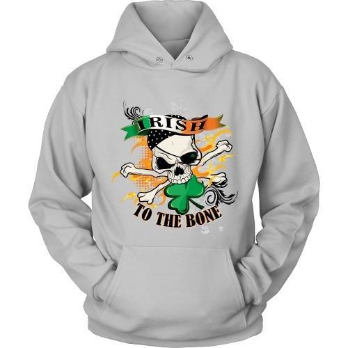 Irish T Shirt - Irish To The Bone-T-shirt-Teelime | shirts-hoodies-mugs