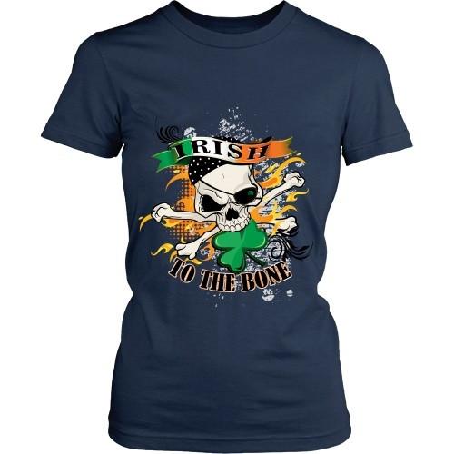 Irish T Shirt - Irish To The Bone-T-shirt-Teelime | shirts-hoodies-mugs
