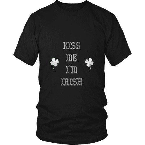 Irish T Shirt - Kiss me I'm Irish-T-shirt-Teelime | shirts-hoodies-mugs