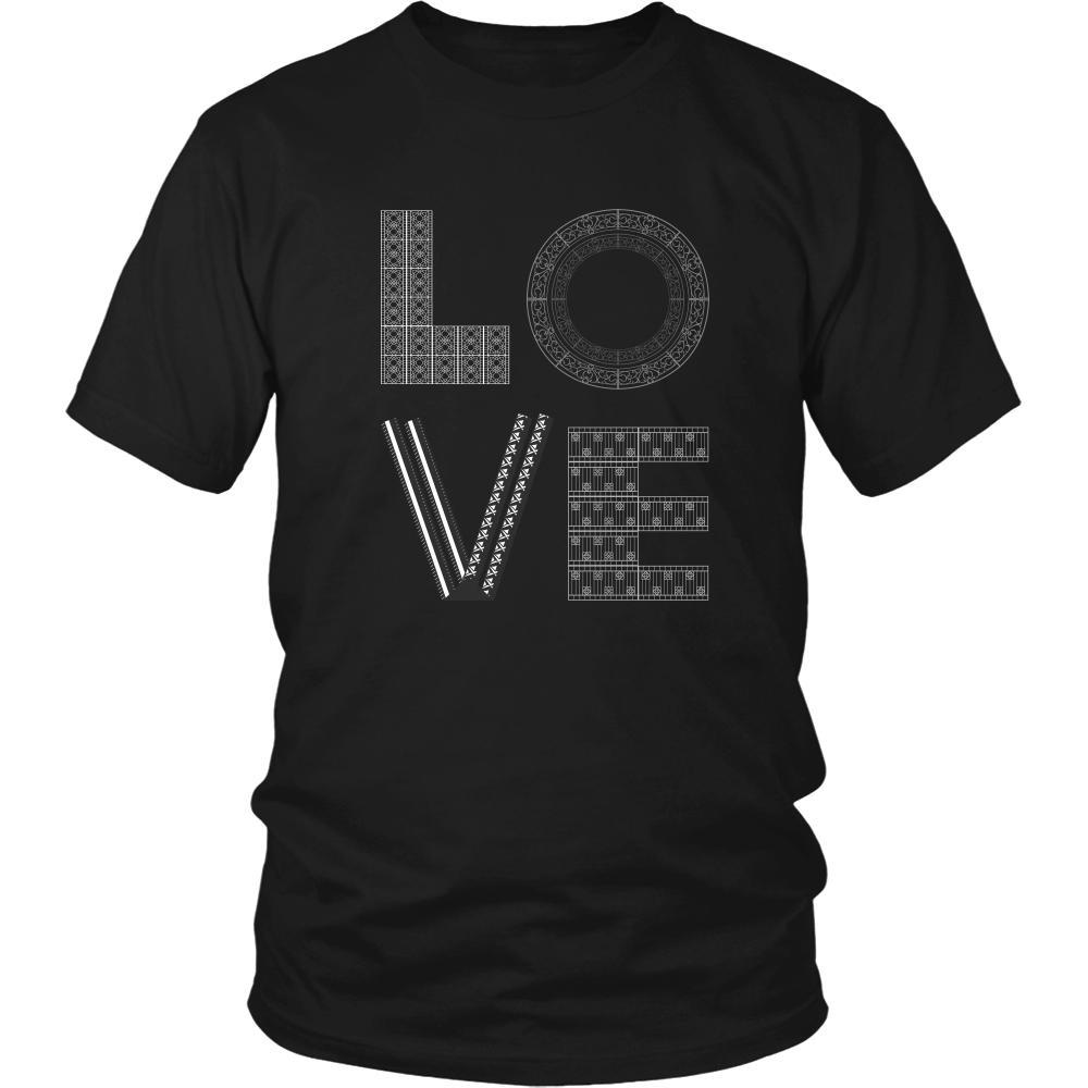 Ironworker - LOVE Ironworker - Profession/Job Shirt-T-shirt-Teelime | shirts-hoodies-mugs