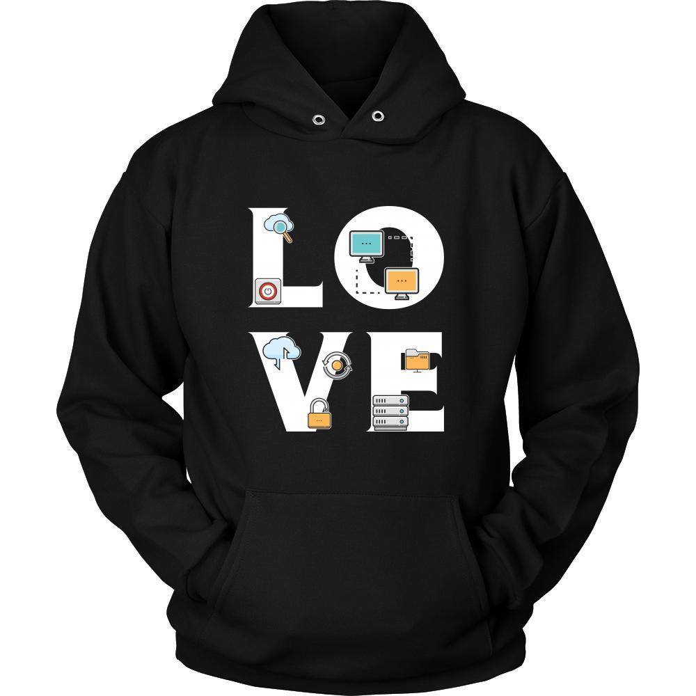 IT Manager - LOVE IT Manager - Computer Profession/Job Shirt-T-shirt-Teelime | shirts-hoodies-mugs