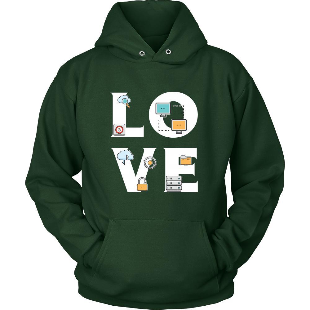IT Manager - LOVE IT Manager - Computer Profession/Job Shirt-T-shirt-Teelime | shirts-hoodies-mugs