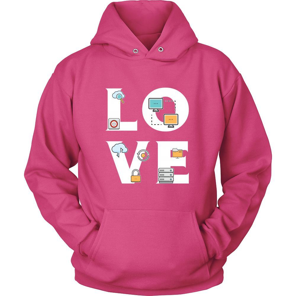 IT Manager - LOVE IT Manager - Computer Profession/Job Shirt-T-shirt-Teelime | shirts-hoodies-mugs
