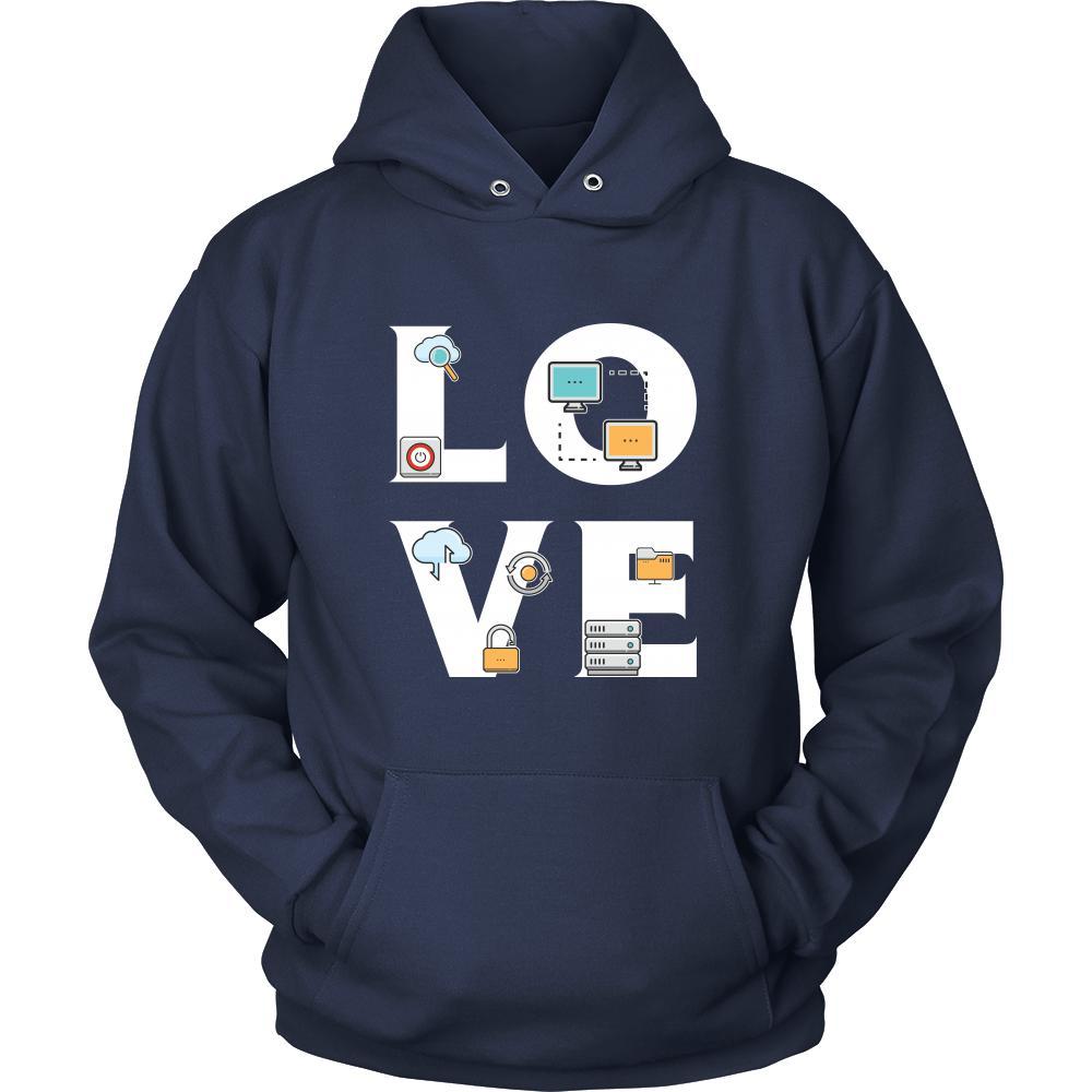 IT Manager - LOVE IT Manager - Computer Profession/Job Shirt-T-shirt-Teelime | shirts-hoodies-mugs