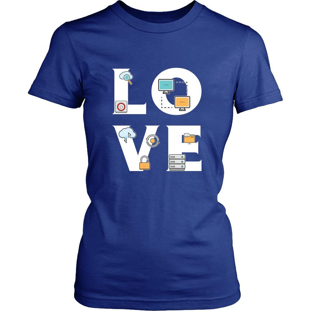 IT Manager - LOVE IT Manager - Computer Profession/Job Shirt-T-shirt-Teelime | shirts-hoodies-mugs