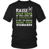 IT Manager Shirt - Raise your hand if you love IT Manager, if not raise your standards - Profession Gift-T-shirt-Teelime | shirts-hoodies-mugs