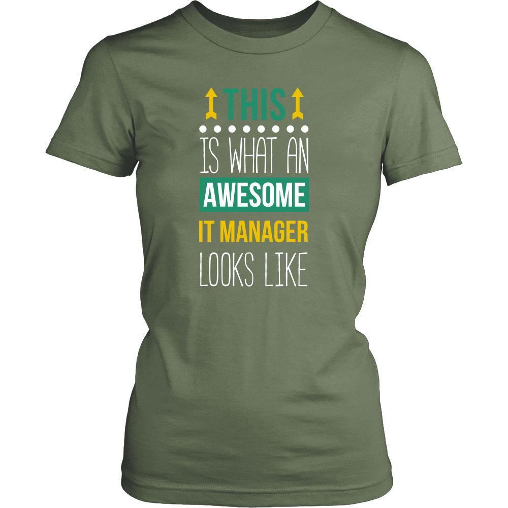 IT manager Shirt - This is what an awesome IT manager looks like - Profession Gift-T-shirt-Teelime | shirts-hoodies-mugs