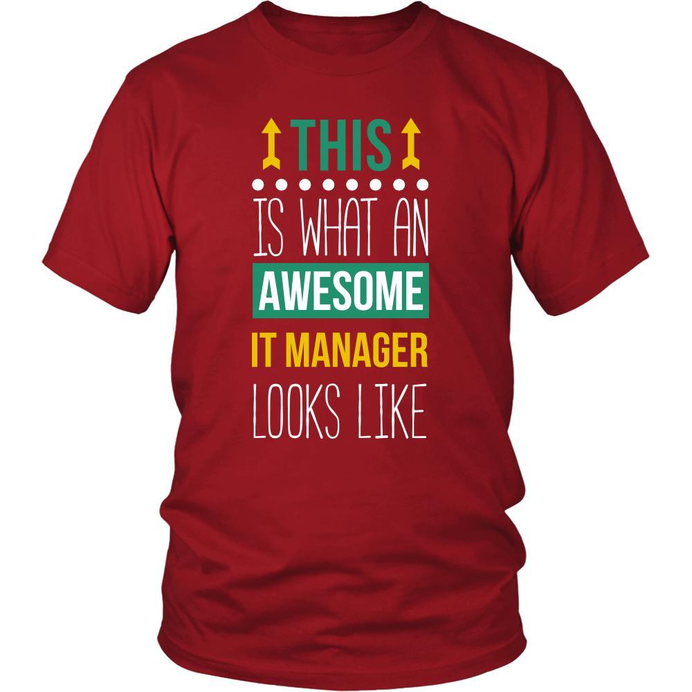 IT manager Shirt - This is what an awesome IT manager looks like - Profession Gift-T-shirt-Teelime | shirts-hoodies-mugs