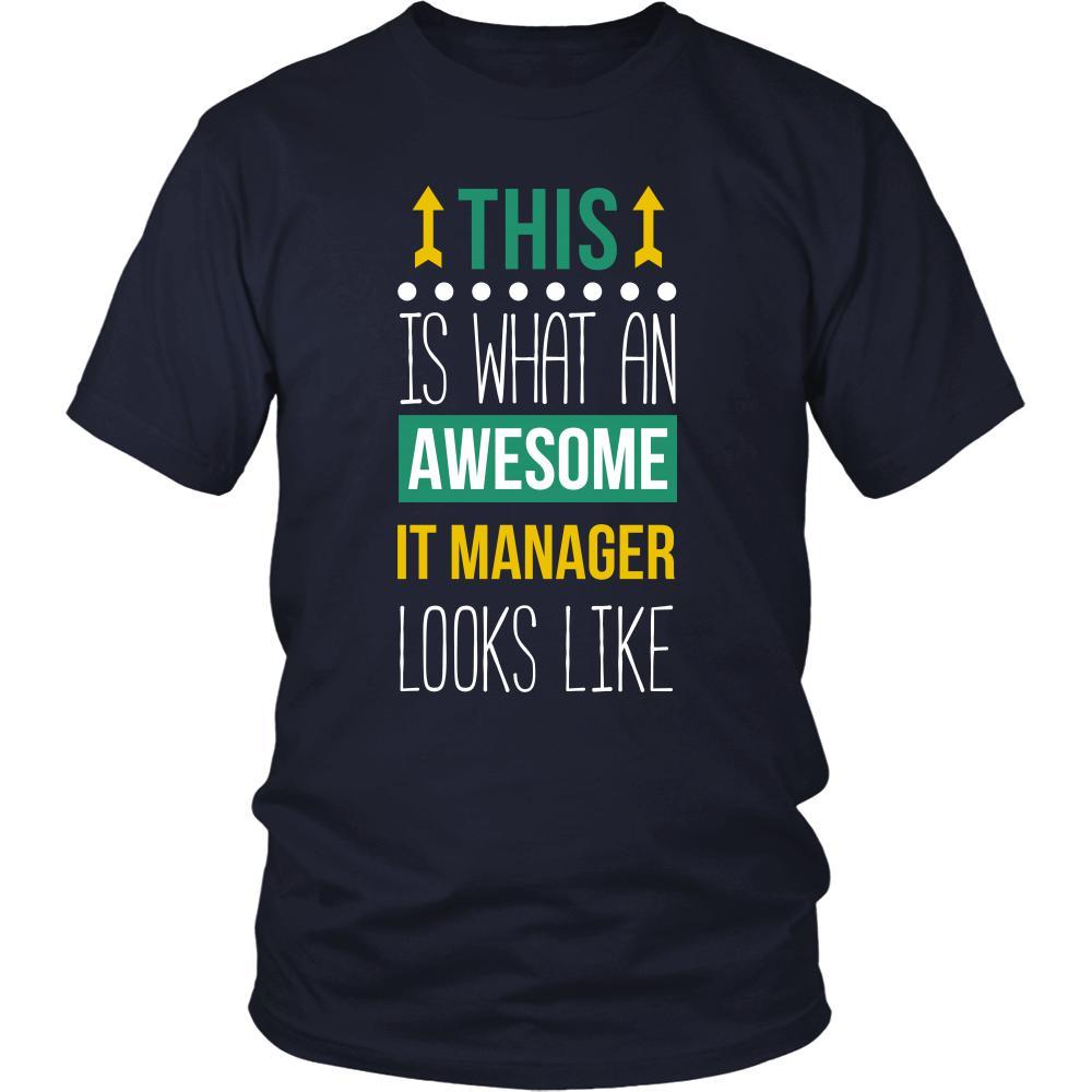 IT manager Shirt - This is what an awesome IT manager looks like - Profession Gift-T-shirt-Teelime | shirts-hoodies-mugs