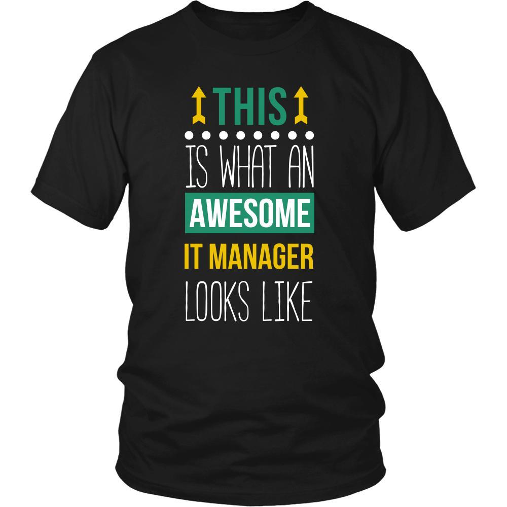 IT manager Shirt - This is what an awesome IT manager looks like - Profession Gift-T-shirt-Teelime | shirts-hoodies-mugs