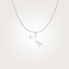 Italian map - Sterling Silver .925 Necklace with Pendant-pendant-Teelime | shirts-hoodies-mugs
