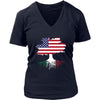 Italian roots T-shirts - American grown with Italian roots - No words-T-shirt-Teelime | shirts-hoodies-mugs