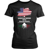 Italian T Shirt - American grown with Italian roots [ver2]-T-shirt-Teelime | shirts-hoodies-mugs