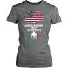 Italian T Shirt - American grown with Italian roots [ver2]-T-shirt-Teelime | shirts-hoodies-mugs