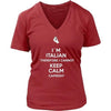 Italian T Shirt - I'm Italian I can't keep calm-T-shirt-Teelime | shirts-hoodies-mugs