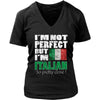 Italian T Shirt - I'm not perfect but I'm Italian. So pretty close!-T-shirt-Teelime | shirts-hoodies-mugs