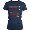Italian T Shirt - Italian descent-T-shirt-Teelime | shirts-hoodies-mugs
