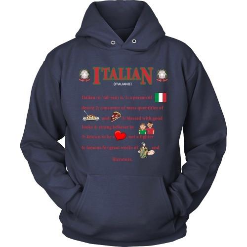 Italian T Shirt - Italian descent-T-shirt-Teelime | shirts-hoodies-mugs