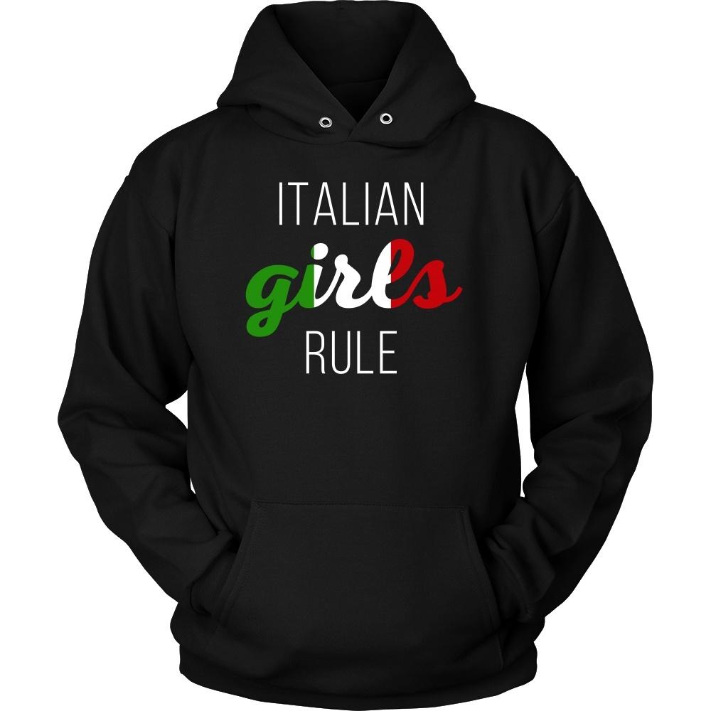 Italian T Shirt - Italian girls rule-T-shirt-Teelime | shirts-hoodies-mugs