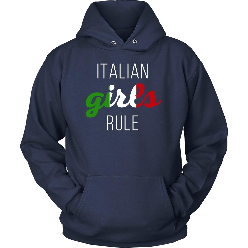 Italian T Shirt - Italian girls rule-T-shirt-Teelime | shirts-hoodies-mugs